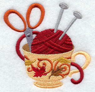 Cup o' Crafty Teacup - Autumn