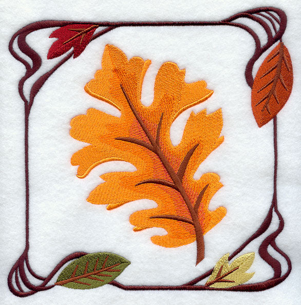 Four Seasons Nouveau Tile - Autumn Leaves