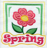 A View of the Seasons - Spring Flower