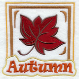 A View of the Seasons - Autumn Leaf
