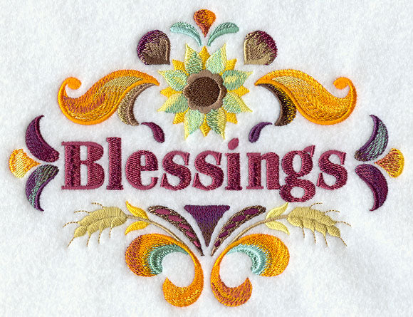 Fall into Color Blessings Circle