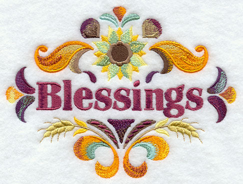 Fall into Color Blessings Circle