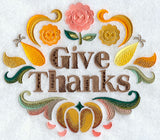 Fall into Color Give Thanks Circle