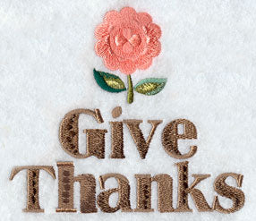 Fall into Color Give Thanks