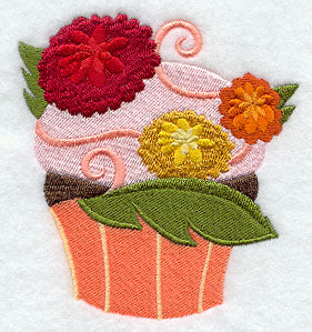 Give Thanks Cupcakes - Chrysanthemums