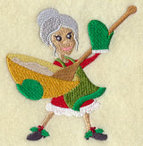 Mrs. Claus in the Kitchen