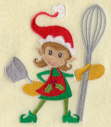 Christmas Elf in the Kitchen (Girl)