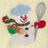 Snowman in the Kitchen