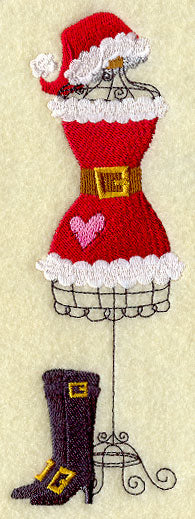Mrs. Claus Dress Form