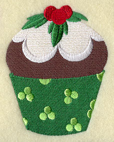 Holly Cupcake