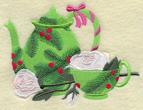 Pine Boughs and Roses Tea Party