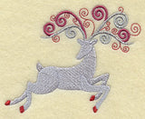 Silver Sparkle Reindeer