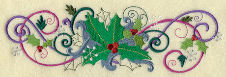 Holly Glitz Border