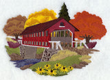 Covered Bridge in Autumn
