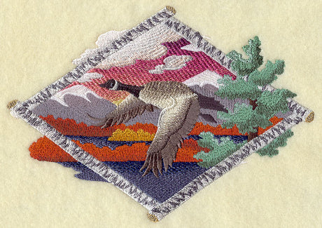 Birchbark Diamond Canada Goose