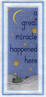 Snowy Evening - A Great Miracle Happened Here