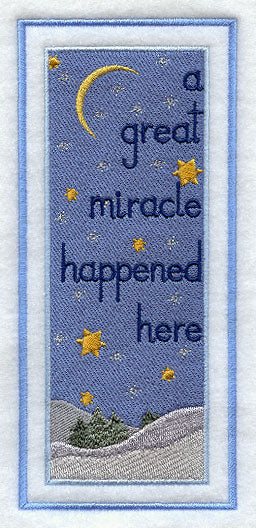 Snowy Evening - A Great Miracle Happened Here