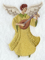 Christmas Music Angel with Lute