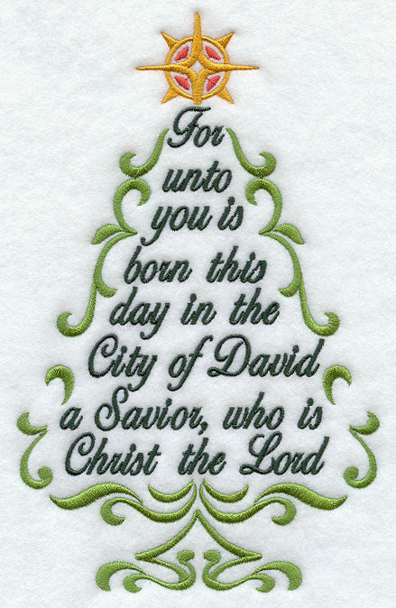 For Unto You Christmas Tree