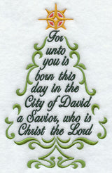 For Unto You Christmas Tree