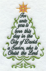 For Unto You Christmas Tree