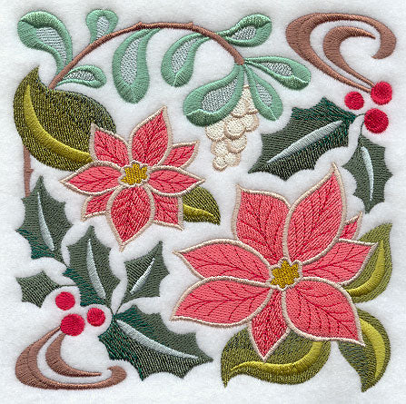 Arts & Crafts Christmas Square