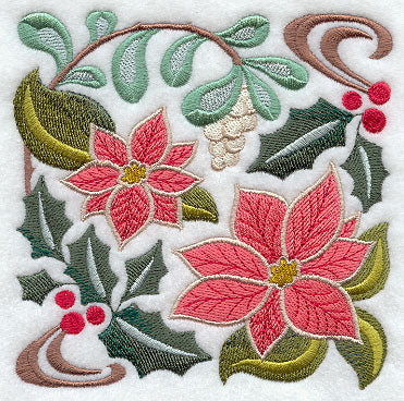 Arts & Crafts Christmas Square