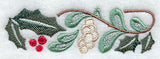 Arts & Crafts Christmas Border - Holly & Mistletoe