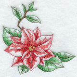 Silent Night Poinsettia Corner 1