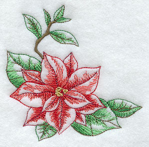 Silent Night Poinsettia Corner 1