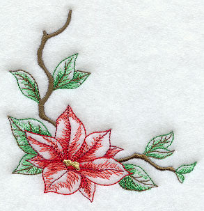Silent Night Poinsettia Corner 2