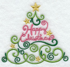 Season's Tidings Tree - Happy Christmas