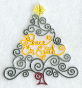 Season's Tidings Tree - Peace on Earth