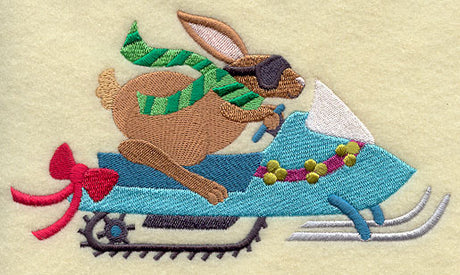 Snowmobile Bunny