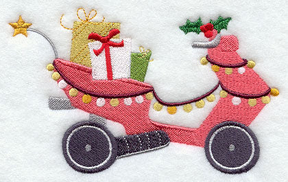 Scooting to Christmas