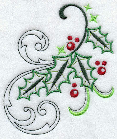 Holly and Stars (Vintage)