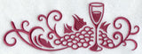 Wine and Dine Damask Border