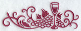Wine and Dine Damask Border