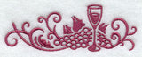 Wine and Dine Damask Border