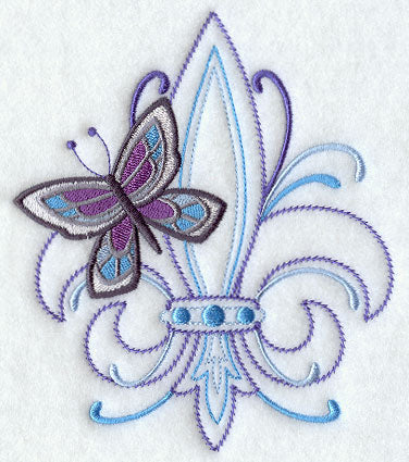 Fleur-de-lis in Flight