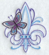 Fleur-de-lis in Flight