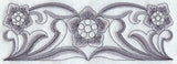 Antique Flowers Border