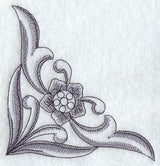 Antique Floral Corner