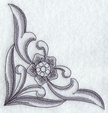 Antique Floral Corner