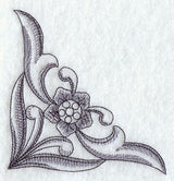 Antique Floral Corner