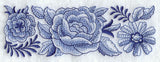 Delft Blue Country Kitchen Border