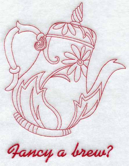 Fancy a Brew? (Redwork)