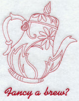 Fancy a Brew? (Redwork)