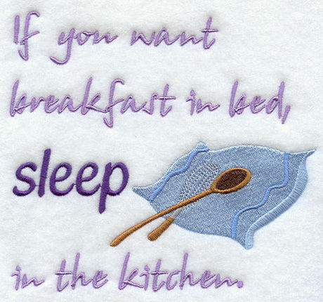 Sleep in the Kitchen
