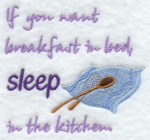 Sleep in the Kitchen